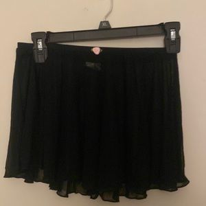 Danskin now Black Dance skirt size Xl
